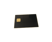 Mirror Gold Sliver บัตรเครดิตโลหะเปล่าสีแดงสีดำพร้อมช่องใส่ชิป