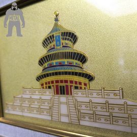 กรอบรูปผนังโมเดิร์นสำหรับห้องรับแขก Hand Work Wall แขวนเคลือบพิมพ์