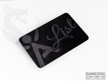 ตลับนามบัตรโลหะสีดำเคลือบด้านบนสูง, เมทัลลิการ์ดสีดำ