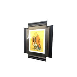 ประดับสี่เหลี่ยมจัตุรัสกรอบรูปผนังทองสำหรับห้องนอน 500 x 700mm Contemporary