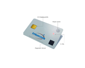 ความปลอดภัยสูงสมาร์ทการ์ดลายนิ้วมือ Biometrics เข้าถึงบัตรเครดิต