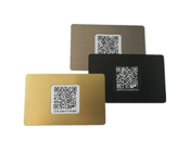 N-tage213 / 215 / 216 Nfc Metal RFID Card ปรับแต่ง Black Silver